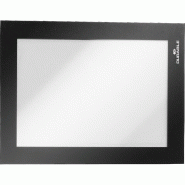 Durable Lot de 2 cadres d'affichage DURAFRAME, pour format A6, noir - 487001