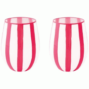 EASY LIFE Set 2 verres à eau 50 cl Rose - Twist & Match - 035-1247017 EASY LIFE Set 2 verres à eau 50 cl Rose - Twist & Match - 035-1247017