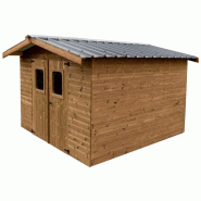 HABRITA Abri De Jardin Sans Plancher 10.33 M2 Brun Doré the 3224.02 t - beige 3760161071048