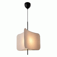 Nordlux Suspension TINTO  Textile Noir, H.68 - IP20 - E27 / Intérieur - noir 5704924018404