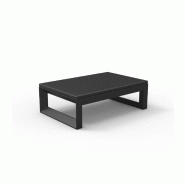 Pouf lounge ottoman FRAME - noir
