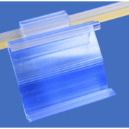 Support pour rail séparateurs pour étiquette PRICER ou SES ou HANSHOW - Transparent_0