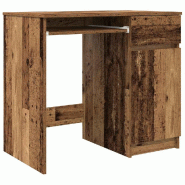 VidaXL Bureau vieux bois 86x49x76 cm bois d'ingénierie Modèle Vega Master Urbain - 861830
