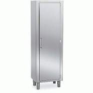 Armoire haute inox P 600 x H 1900 - 1 porte battante - 1400 Armoire haute inox P 600 x H 1900 - 1 porte battante - 1400