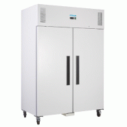 Armoire réfrigérée positive gn double porte blanche série g 1200l - PCC663