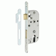 Boitier de serrure encastrable à cylindre pour porte d'entrée, axe 40mm, bouts carrés, zingué - THIRARD - gris 3150260811162 Boitier de serrure encastrable à cylindre pour porte d'entrée, axe 40mm, bouts carrés, zingué - THIRARD - gris 3150260811162