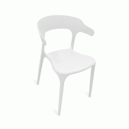 Chaise Lana - Blanc / GOLDINOX - blanc plastique polypropylène 3701770836512