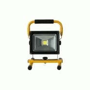 projecteur de chantier a led cob sans fil 20w rechargeable - jbm -  Éclairage de chantier - Achat & prix