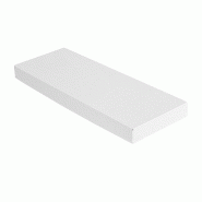 Couvercle pour barquette sandwich The Pack 11x30x2 cm blanc - par 200