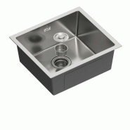 Évier sous plan en acier inoxydable 1 bac 200 x 470 x 410 mm | Gasfrit - gris APK_GFYL4