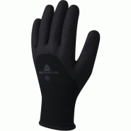 Gant de protection thermique tricot acrylique/polyamide - paume, doigts et mi-dos enduit mousse nitrile - vv750