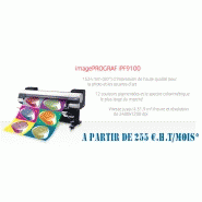 Impression grands formats canon imageprograf 9100