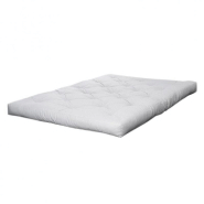 MATELAS FUTON POUR CANAPÉ FRESH COULEUR NATUREL COUCHAGE 140 X 200 CM