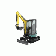 Mini-pelle AMX 28 - AMMANN - Diesel Kubota 25 cv - Profondeur de fouille exceptionnelle