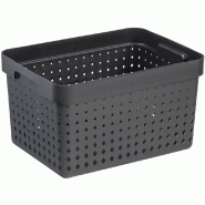 NHG Bac de rangement SEOUL BASKET L, PP, blanc - blanc 5707672750190