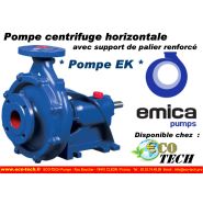 Pompe emica centrifuge horizontale support de palier renforcé france normandie