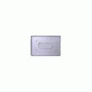 Porte-carte rigide transparent - référence : ids76 - cristal transparent, anti-UV, personnalisable