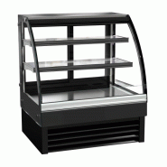 Vitrine réfrigérée ronde 4 faces vitrées 900mm 175L 7450.0800 Combisteel