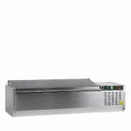 Vitrine réfrigérée GN1/4  GVC33-160 S/S - 5708181993825