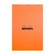 Bloc A4 Rhodia - 80 feuillets détachables 21x29.7cm - reliure 5x5 - Clairefontaire