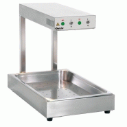 Chauffe-frites professionnel en inox - Bac GN 1/1 - 230V - 1,38 kW Chauffe-frites professionnel en inox - Bac GN 1/1 - 230V - 1,38 kW