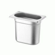 ITALCONCEPT Bac Gastronorme 1/9, HENDI, Budget Line, GN 1/9, 1,3L, 176x108x(H)150mm - 8711369800744