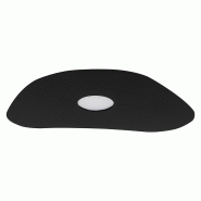 ROSSINI ILLUMINAZIONE Kahlo Plafonnier Large Noir 8W Gx53 Ip20 - Applique Ou Plafonnier En Aluminium À Fixation Magnétique Et Design Ultra Fin - Ros