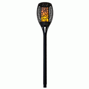 Atmosphera - Lampe torche solaire Ø12,5 x 70 cm en polypropylène noir - noir JJ1774 Atmosphera - Lampe torche solaire Ø12,5 x 70 cm en polypropylène noir - noir JJ1774