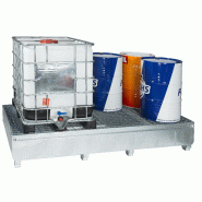 Bac de rétention métallique