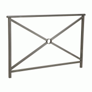 Barrière Croix LISBONNE (1000 mm, Avec Rosace)