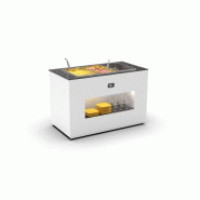 Buffet chaud Bain Marie - 3 bacs GN 1/1 prof 150 - BUB150 | Sayl Barcelona - 230 V - 674005069913