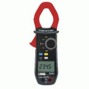 CHAUVIN ARNOUX - F201 Pince multimètre TRMS AC, 600A AC, 1000V AC/DC, Résistance, Continuité, Fréquence, Température, TrueInrush, Min/Max, Enserrage 34mm, 600V CAT IV