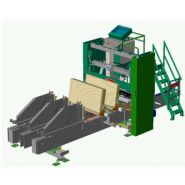 Cloueuse de plateaux machines pour palettes - platon - poids : 8500 kg