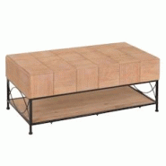 Décoshop26 - Table basse avec espace de rangement en bois et MDF et fer 51x120x61 cm 04_0008469 - 3000262578115 Décoshop26 - Table basse avec espace de rangement en bois et MDF et fer 51x120x61 cm 04_0008469 - 3000262578115
