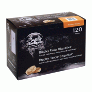 Lot de 120 briquettes de fumage arôme mesquite, BRADLEY SMOKER