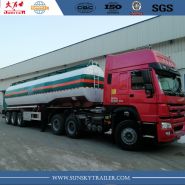 Remorques citerne - xiamen sunsky trailer co.,ltd - 3-axle fuel tanker