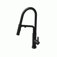 Robinet 3 voies CHEF Black - Mitigeur cuisine noir mat avec douchette Robinet 3 voies CHEF Black - Mitigeur cuisine noir mat avec douchette