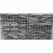 Schiste ardoisier noir gabion et / ou decoration