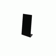 Schneider - Présentoir de table, PVC noir, DIN A6 : 105 x 145 mm - noir plastique 198950