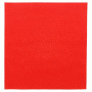 Serviette airlaid rouge 40x40cm par 700
