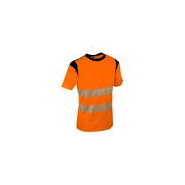 T-shirt haute visibilité. 45% polyester55% coton, 170 g/m².