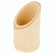 Tube tronqué bambou Ø5,5x9cm - par 100