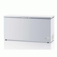 Vaiotec Réfrigérateur/congélateur EASYLINE 650 avec couvercle à charnières, 1815 x 750 mm - blanc acier 10084
