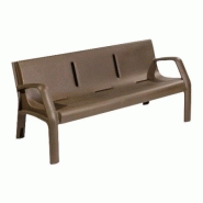 BANC PUBLIC EN POLYÉTHYLÈNE ECOPLAST