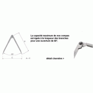 Compas à charnière