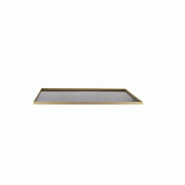 CREAPAK Gusteo plateau carton rect 59x39x1.8 fsc lot de 20 - beige en carton PLC-7040043