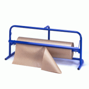 Dérouleur de papier horizontal - coloris bleu - diverses dimensions disponibles - garantie 3 ans_0