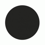 Emh Plateau de table professionnel rond Ø60 cm – finition noir – stratifié moulé - BISPLATD60BK