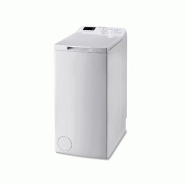 INDESIT lave-linge top 5kg 1000 tours/min BTWS50400FR - blanc 8050147694022