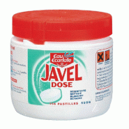 Javel doses - par 156 - anti-bactérien, anti-tartre, nettoyant et blanchissant